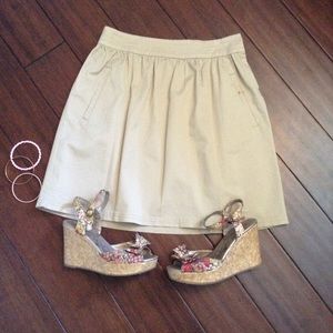 Cache-Color Skater Skirt